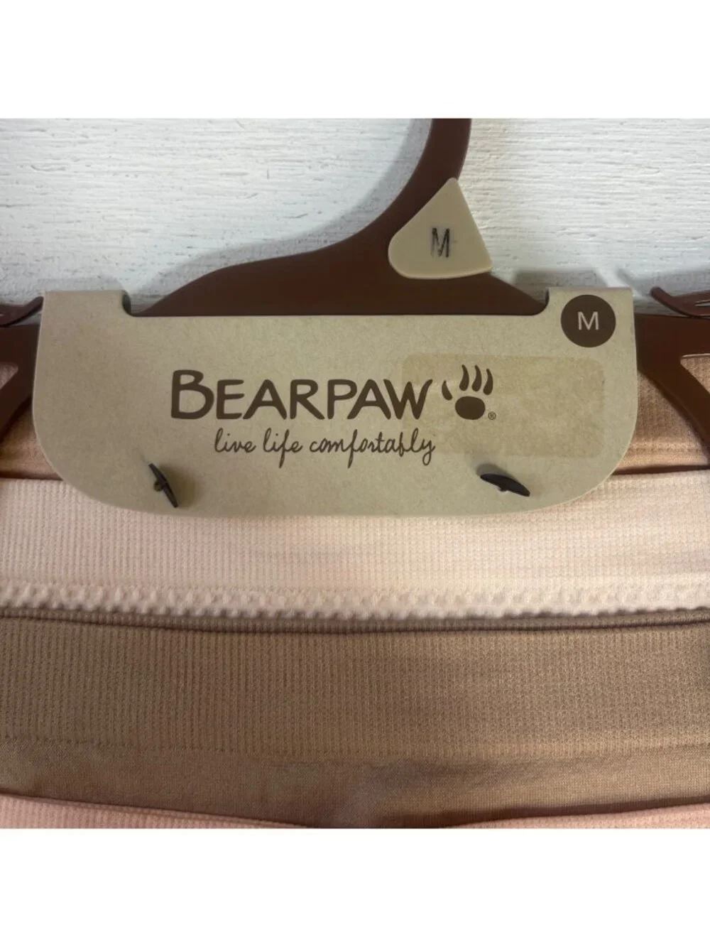 Bearpaw 4 Pack Comfort Boyshorts Panties Girls Medium New Neutral Tones